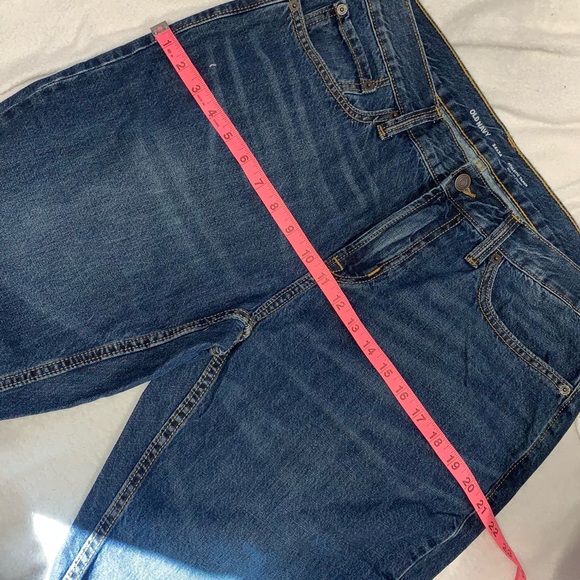 Old Navy NWT Athletic Taper Fit Denim Jeans size 34/34 - Picture 9 of 9